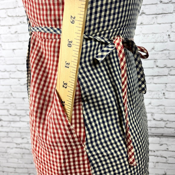 Roolee | Plaid Wrap Dress Playful Pattern Play, size XXS - Picture 6 of 11